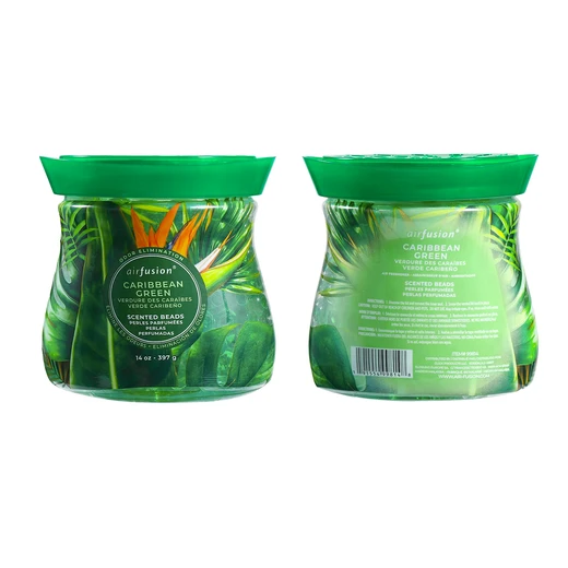 99814, Air Fusion Crystal Beads 14oz Caribbean Green, 191554998148