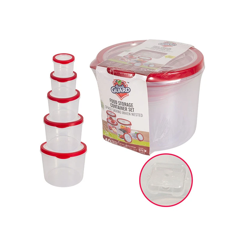 Fresh Guard Container w/ Vent 10PK Round