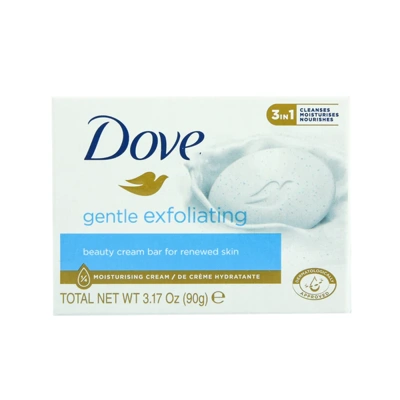 DS90-GE, Dove Soap 90g 3.17oz Gentle Exfoliating, 8717163607268