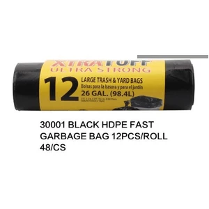 30001, XtraTuff Trash Bag Roll 26GAL 12CT, 191554300019