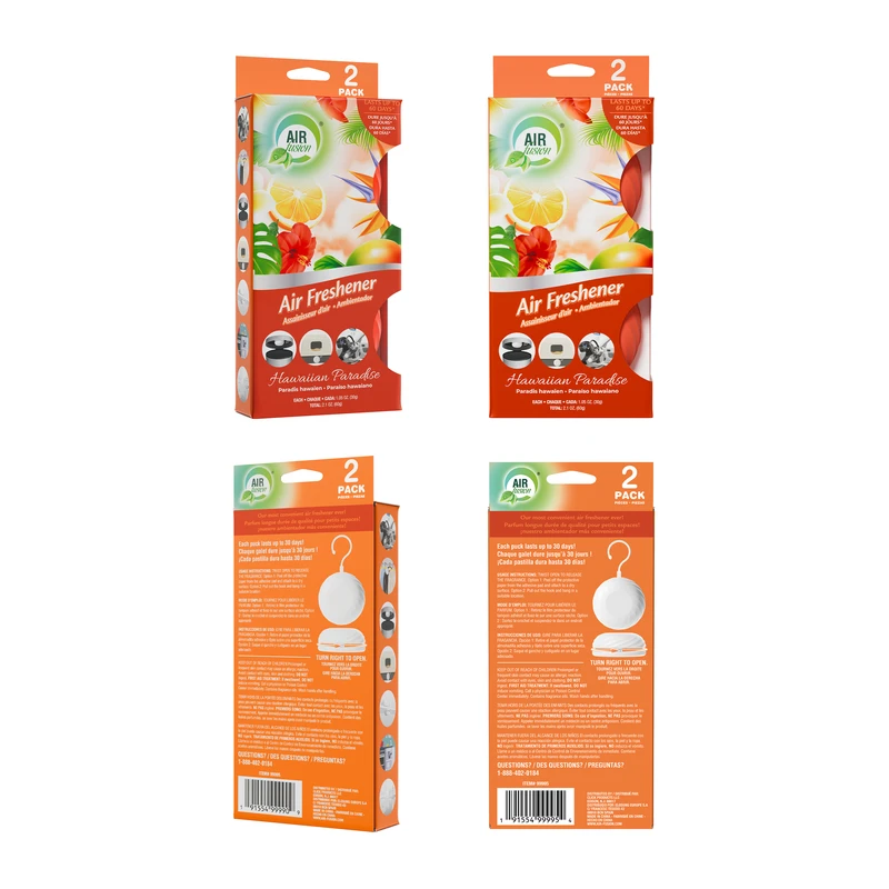 Air Fusion Air Freshener 2pk Hawaiian Paradise