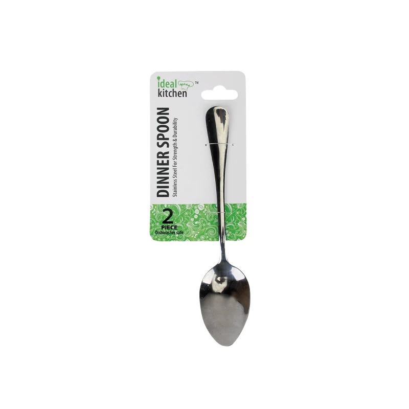 Ideal Kitchen Stainless Steel 2PK Dinner Spoon