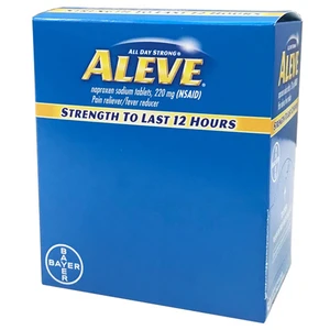 ALEVE-DP25, Aleve Display Box 25's