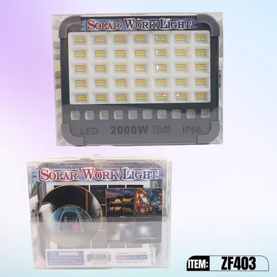 ZF403, Solar & Recharge Working Lamp, 887257004032