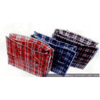 Woven Zipper Bag L 20x18x10 IN