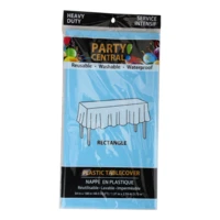 50004, Table Cover Rectangular 54*108In Light Blue, 191554500044