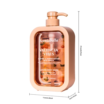 60661, Scentabella Body Wash 16.9oz – Valencia Vibes, 191554606616