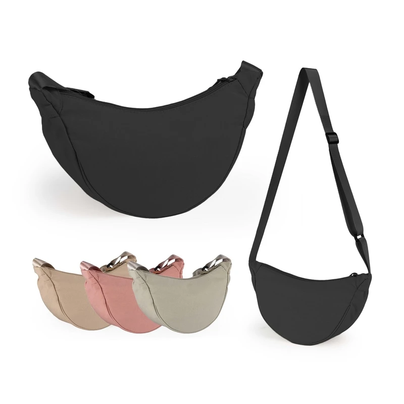 Crescent Shoulder Bag 3.93"x6.3"x12.8"