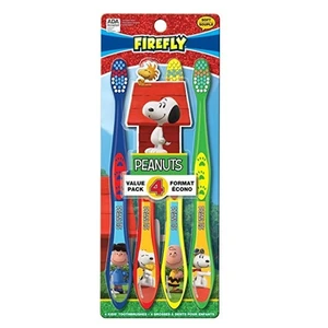 DF71020, Firefly Peanut Toothbrush 4PK, 672935710202