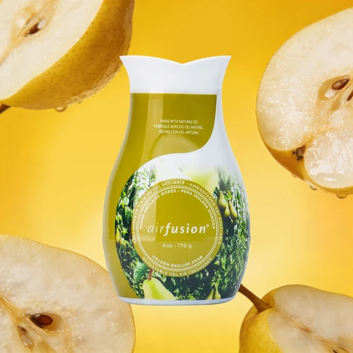 Golden English Pear Adjustable Gel Air Freshener