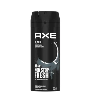 ABS150BK, Axe Body Spray 150ml Black, 7791293041117