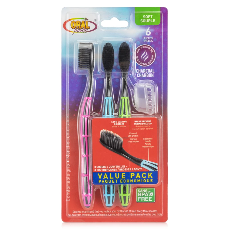 Oral Fusion Toothbrush 6pk