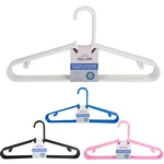 45018, Ideal Home Plastic Hangers 6PK Basic HD, 191554450189