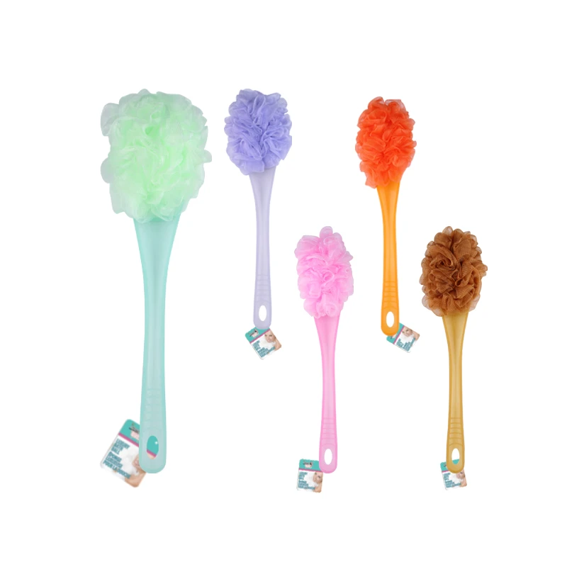 Ideal Bath Long Handle Shower Sponge