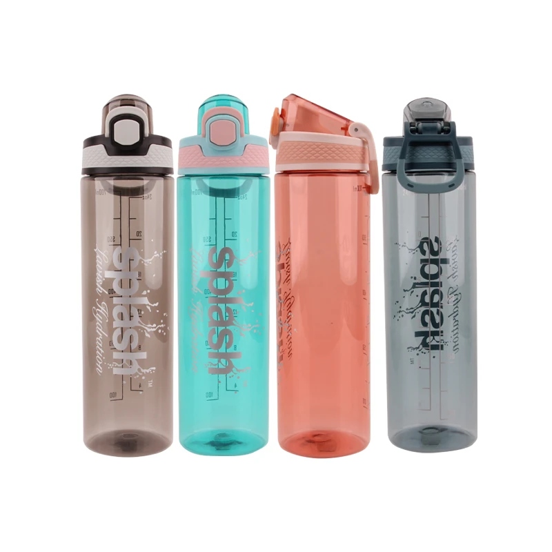 Splash Plastic Bottle 23.67oz Flip Cap w/ Lock