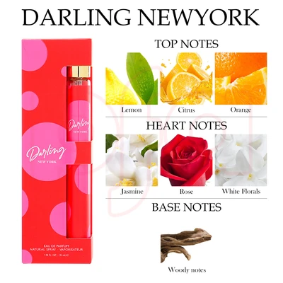 88898, Women's Eau de Parfum 1.18 oz/ 35 ml, 6 Scents Amazing Things/Darling Newyork/Elixir/Pouch For Her/Soft Cloud Ruby Sky/So Playful Travel Set - United Scents, 191554891210