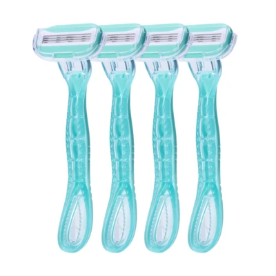 67211, Modess Triple Blade Razors 4-Pack, 191554672116