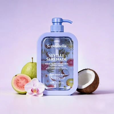 60665, Scentabella Body Wash 16.9oz – Seville Serenade, 191554606654