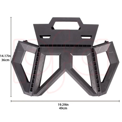 47122, Folding Step Stool Modern, 191554471221