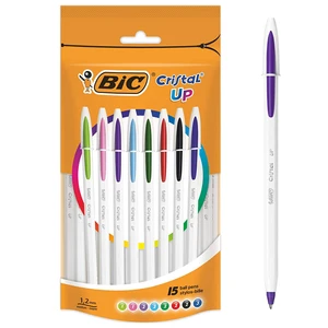 BIC996157, BIC Crystal Up Pen 12PK, 9310025961578
