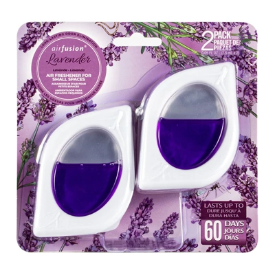 99831, Air Fusion Air Freshener Lavender 2 Pack 7.5ml, 191554998315