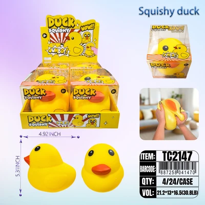 TC2147, Squishy Flour  Duck 7.09“x5.9", 887258041470