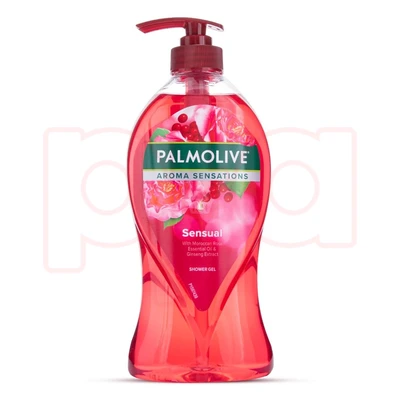 PBW750-S, Palmolive Body Wash 750ml w/ Pump Sensual, 8850006536339