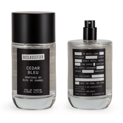 OD89714, Declassified  Men's EDP 3.4oz/100ml CEDAR BLEU, 191554897144