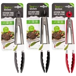 33141, Ideal Kitchen Stainless Steel Silicone Tong 9in, 191554331419