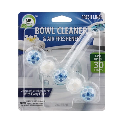 60107, Air Fusion Bowl Cleaner & Freshener 5PK Fresh Linen, 191554601079