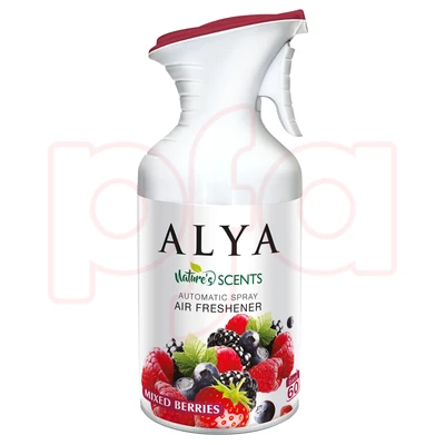 99124, ALYA Nature Scents Aerosol 5.5oz w/Trigger Mixed Berries, 8696601064361