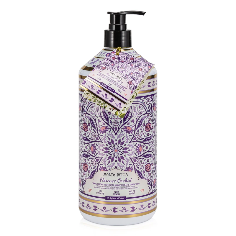 Molto Bella Body Wash Florence Orchidea 33.8oz/1000ml