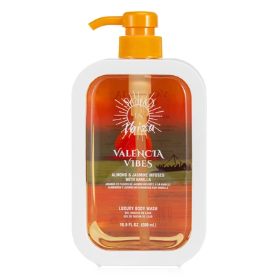 60731, Solo EN Ibiza body wash 16.9oz/500ml Valencia Vibes, 191554607316
