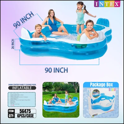 56475, Intex Pool Size 90"X90"X26"