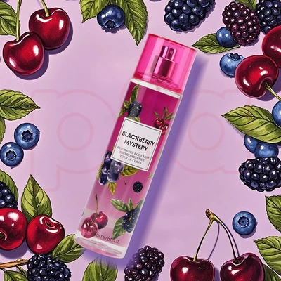 88627, Fragrance Body Mist 8 oz/236 ml Blackberry Mystery for Women - United Scents, 191554886278