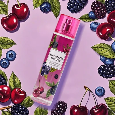 88627, Fragrance Body Mist 8 oz/236 ml Blackberry Mystery for Women - United Scents, 191554886278
