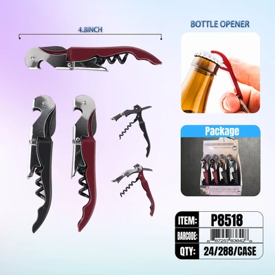 P8518, Bottle Opener 4.8" ( 3 in 1 ), 887257285189