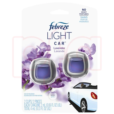 FCV2LAV, Febreze Car Vent 0.06floz 2PK Lavender, 037000661863