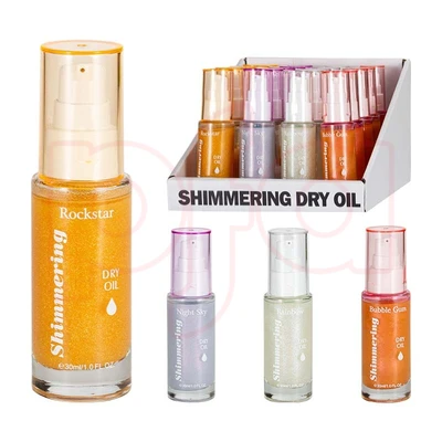 88864, Women's Shimmering Dry Oil display 1.0oz/30ml, 191554888647