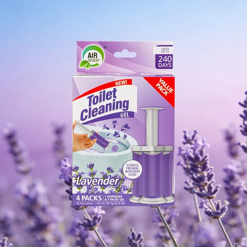 Lavender Toilet Cleaning Gel Value Pack
