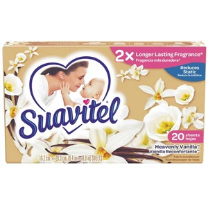 SS20V, Suavitel Fabric Sheet 20CT Vanilla, 35000470157