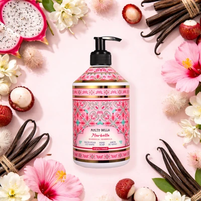 60682, Molto Bella Hand Soap 21.3oz – Marbella, 191554606821