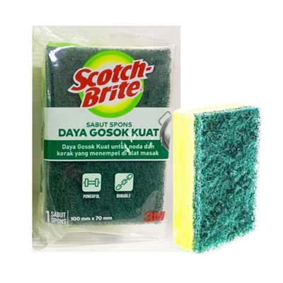 SB-4406, Scotch Brite Basic Sponge, 8992806145417