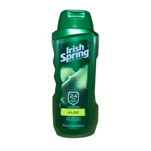 IBW18A, Irish Spring Body Wash 18oz Aloe, 035000269201