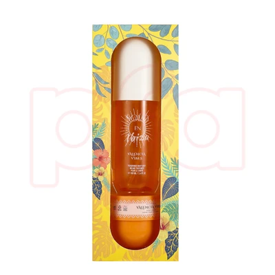 89551, Solo En Ibiza Women's 2pcs Tropical  Set VALENCIA VIBES 3.4.ozbody mist+1.76.ozbody cream, 191554895515