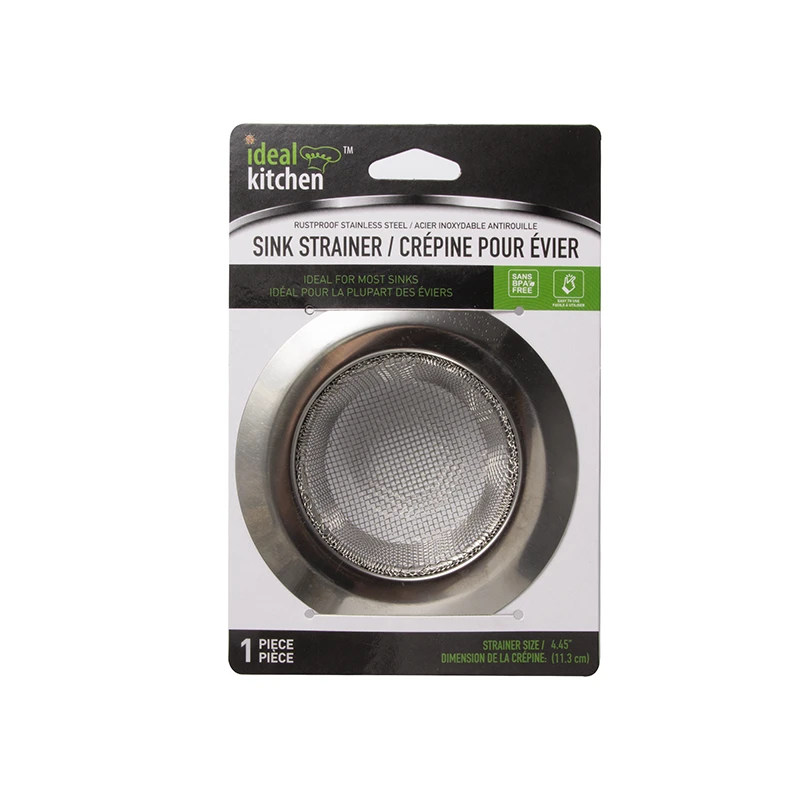 Ideal Kitchen Sink Strainer Stainless Steel 1PK Mesh