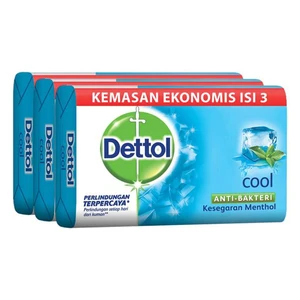 DET105C, Dettol Soap 3PK 100g Cool, 8993560024574