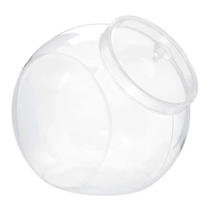AMS-410017, Amscan Plastic Jar with Lid 80oz, 013051491512