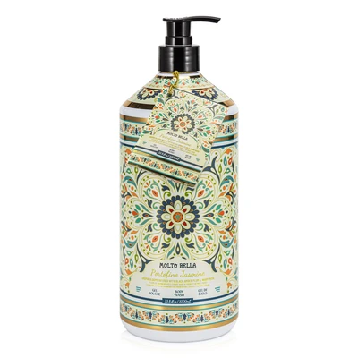 60666, Molto Bella Body Wash Portofino Jasmine 33.8oz/1000ml, 191554606661