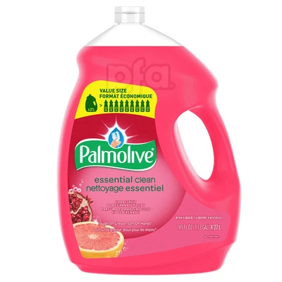 PD145GPO, Palmolive Dish Detergent 4.27L (145oz) Grapefruit & Pomegranate, 827854021131
